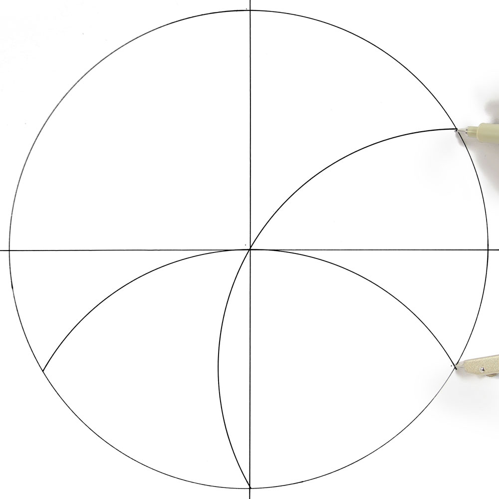 1000x1000 How To Draw A Mandala With A Compass