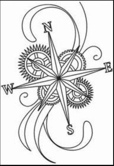 388x564 38 Best Tattoo Ideas Images On Compass Rose Tattoo