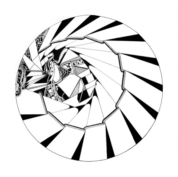 600x599 Robert Preston, Circle Drawings 1978