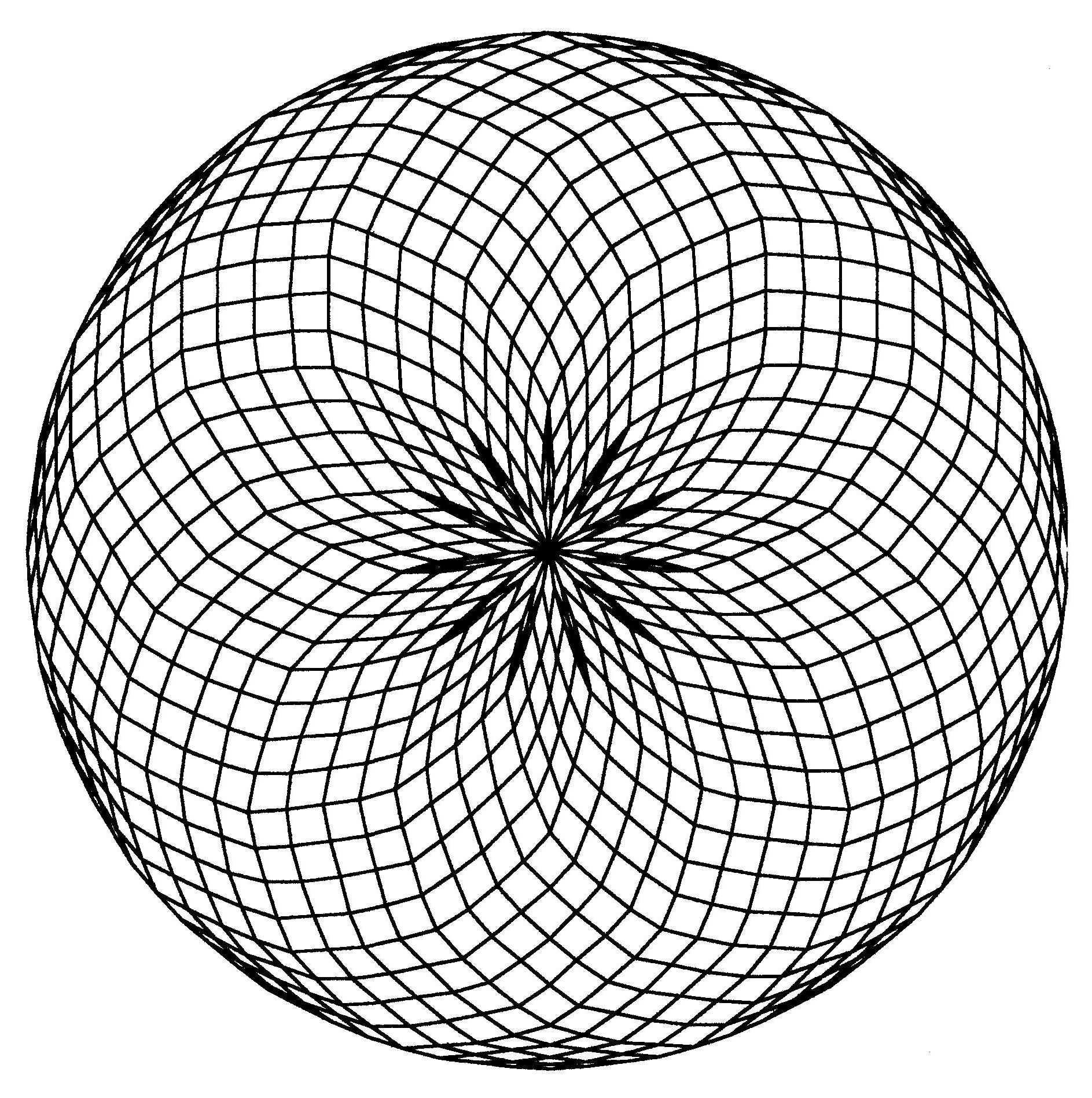 Circle Pattern Drawing at GetDrawings | Free download Line Pattern Design