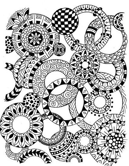 427x551 95 Best Zentangle