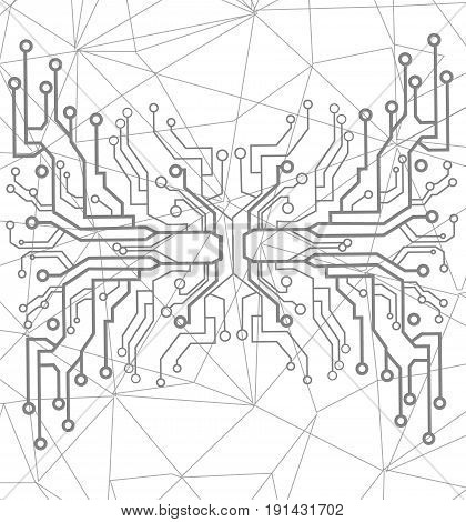 420x470 Printed Circuit Texture Background Vector Amp Photo Bigstock