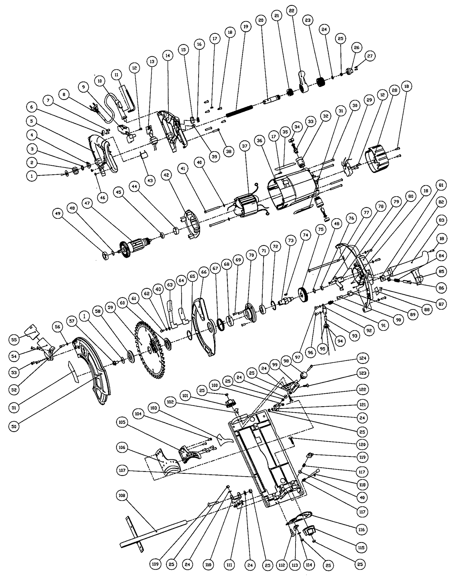 1500x1896 Tool Spares Online. Precision Circular Saw 235mm