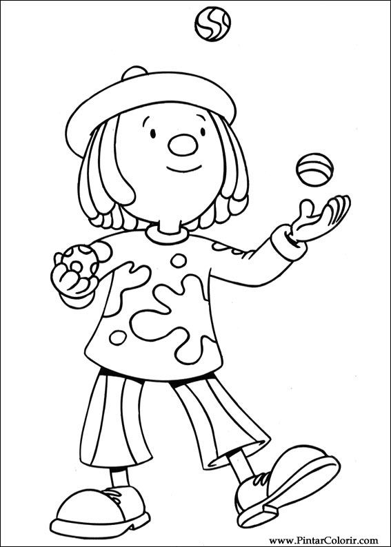 567x794 Drawings To Paint Amp Colour Jojo Circus