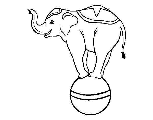 600x470 Amazing Elephant Coloring Pages