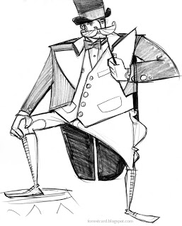 257x320 Fish Head Sketch Blog 2008