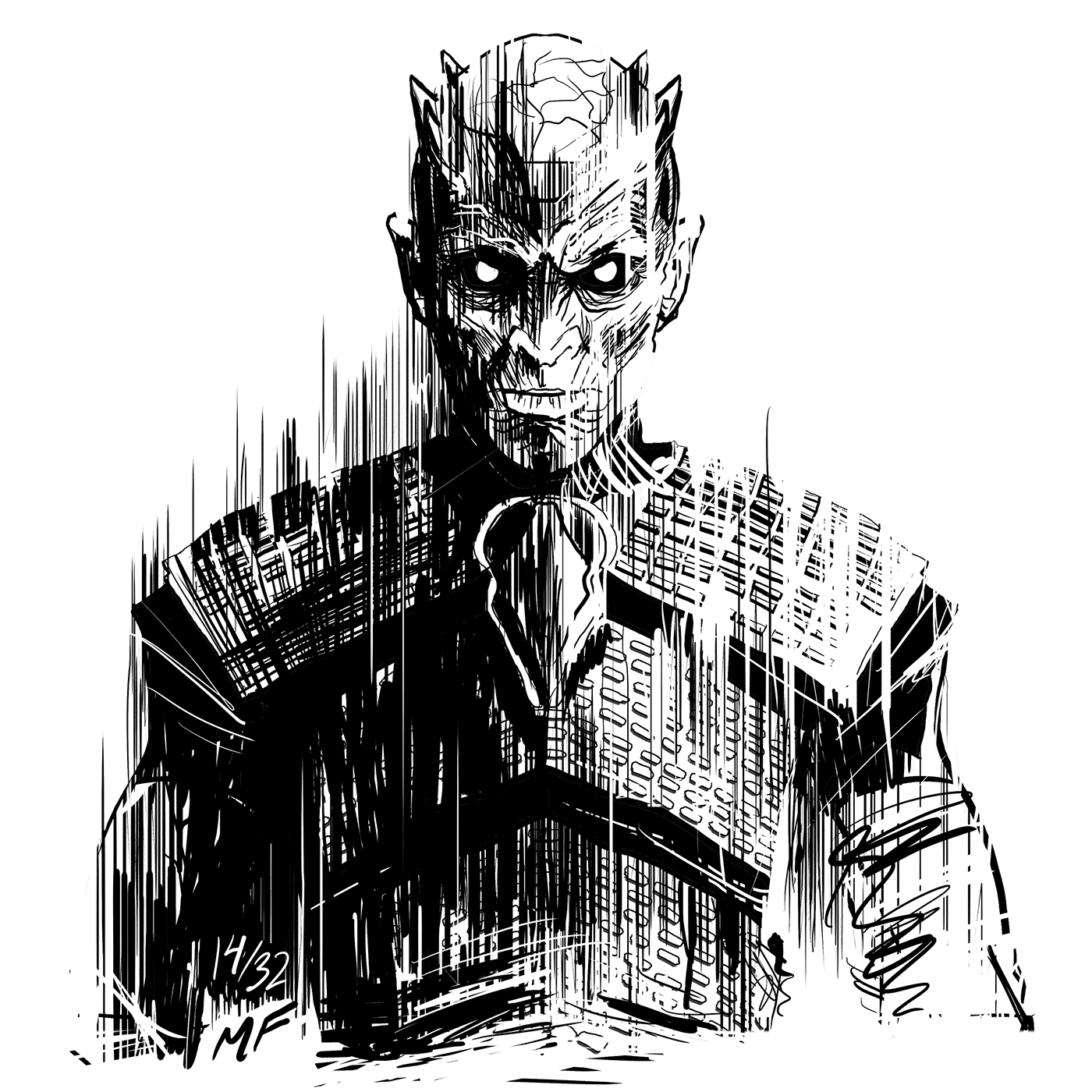 1400x1400 Inktober2016 A Game Of Thrones Alphabet On Behance