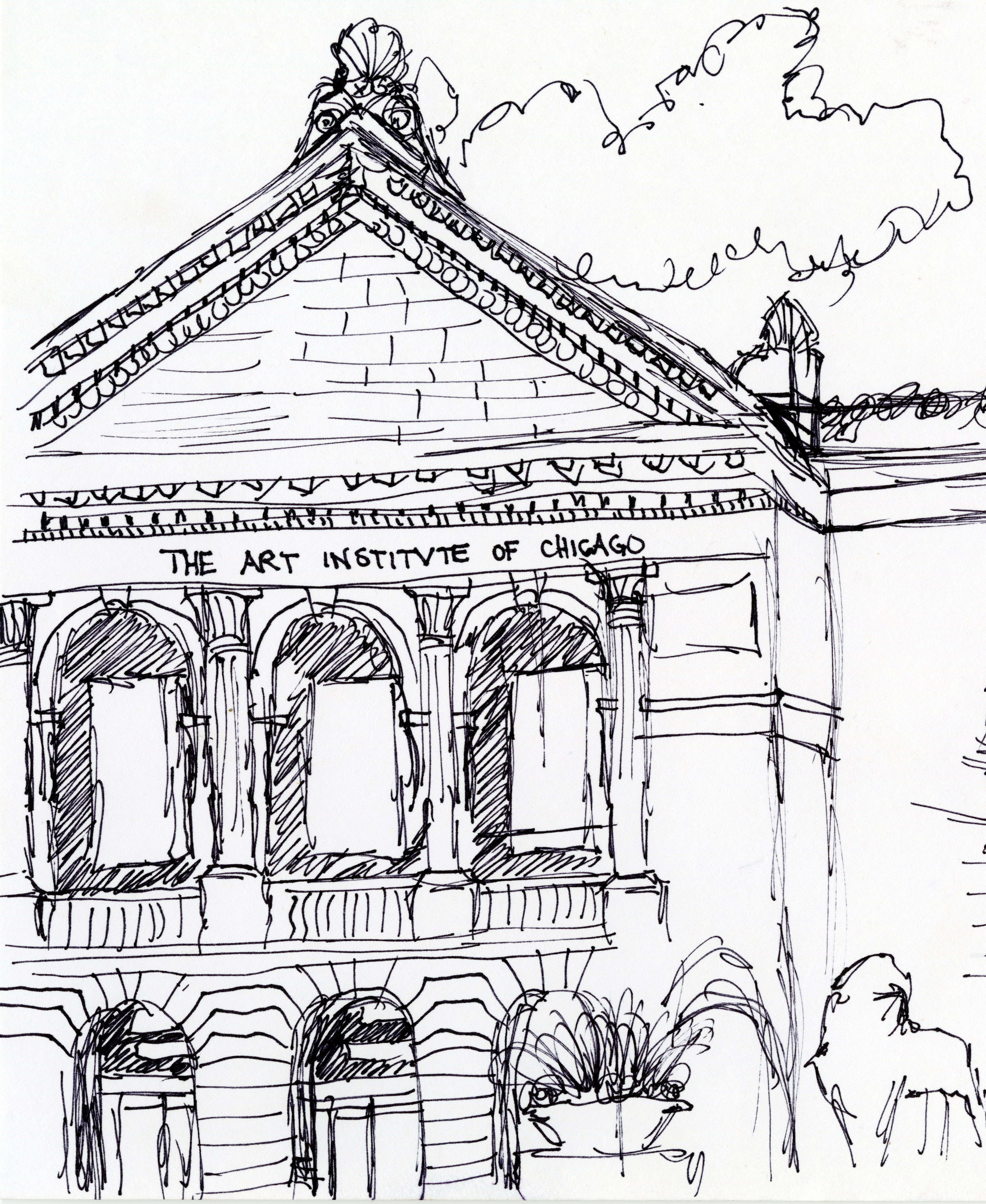 5470x6683 Sketching The City A Day Of Art In The Windy City