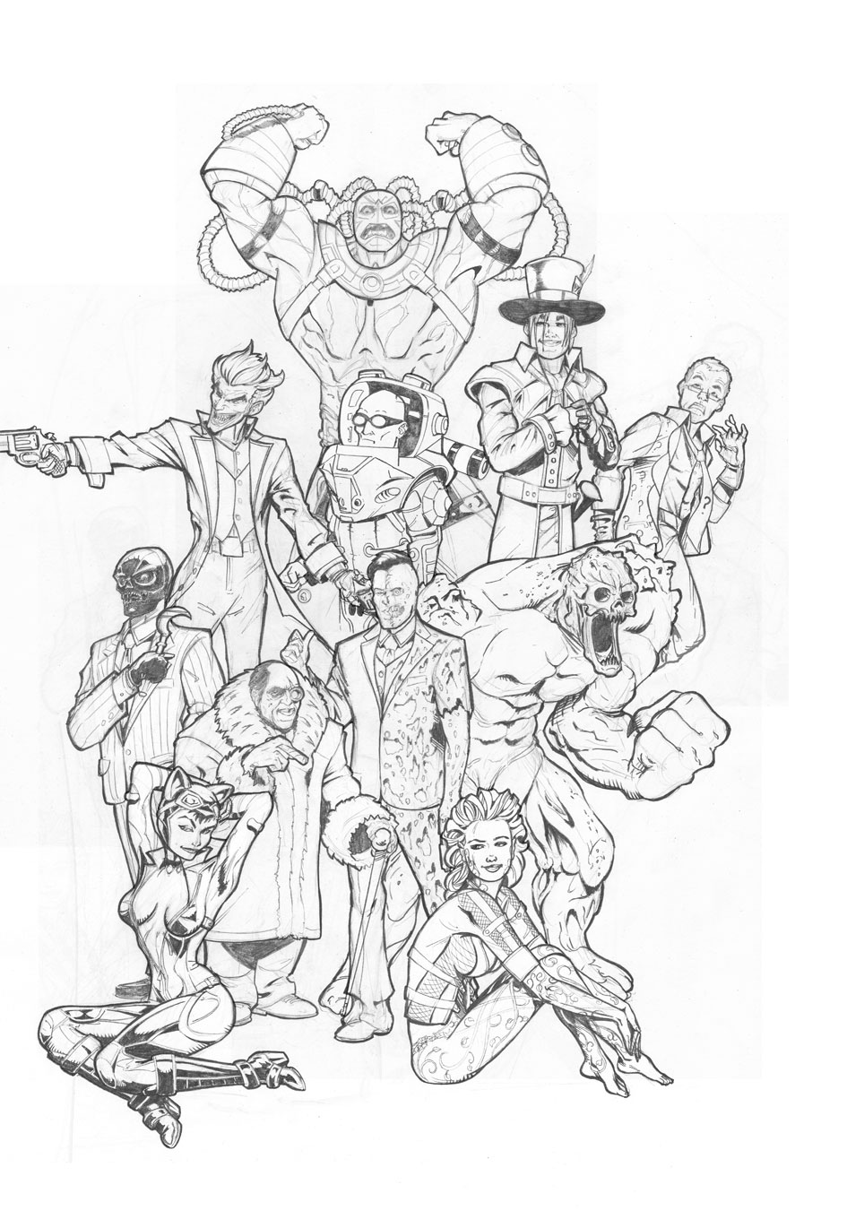 945x1370 Arkham City Tattoo Sleeve By Paulabstruse On Matts