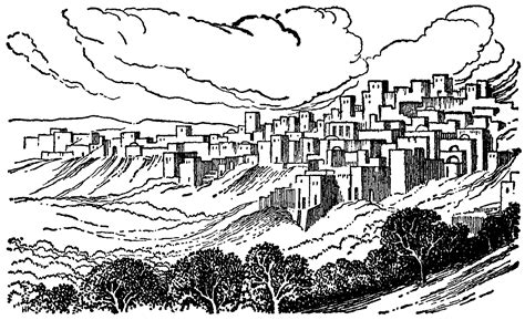 474x289 City Landscape Drawing Coloring Coloring Pages, City Landscape