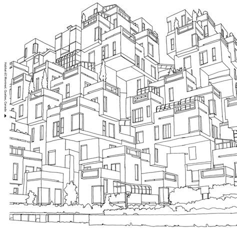474x464 City Landscape Coloring Coloring Pages, City Landscape Coloring