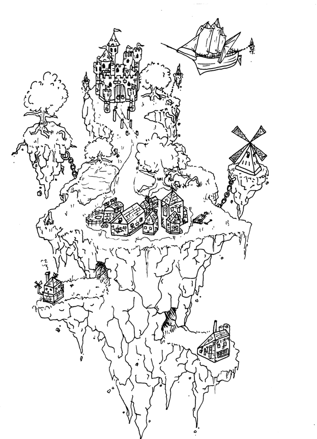 623x863 Floating City By Acidic055