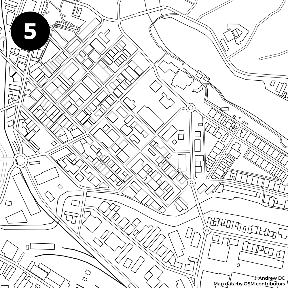 1000x1000 Identify City From Blank Street Map Kiwi Edition!