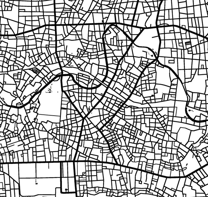 700x661 Map Prints, Wall Maps, And Art Map Decor From Modern Map Art