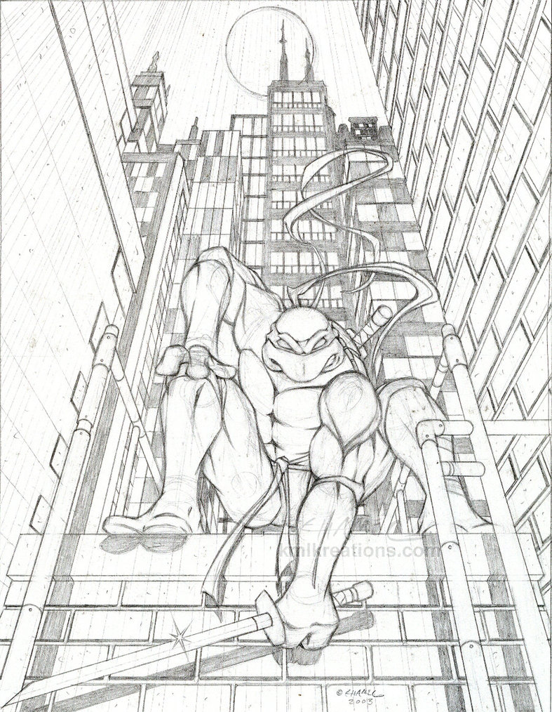 787x1014 Tmnt Leo In The City