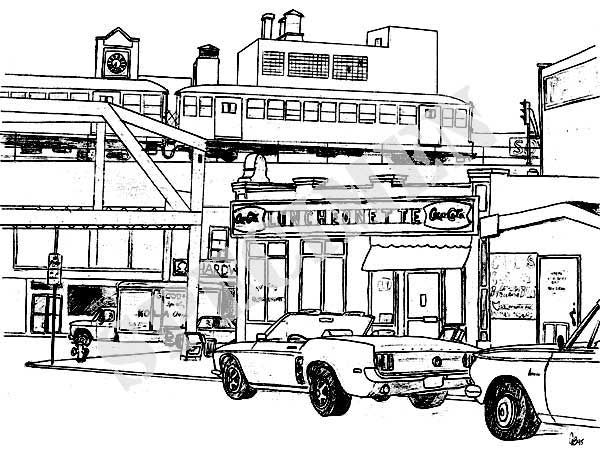 600x453 Craig's Railroad Pages Railroad Art Urban Cityscape