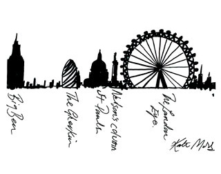 320x252 Kate Moss Draws The London Eye London Eye