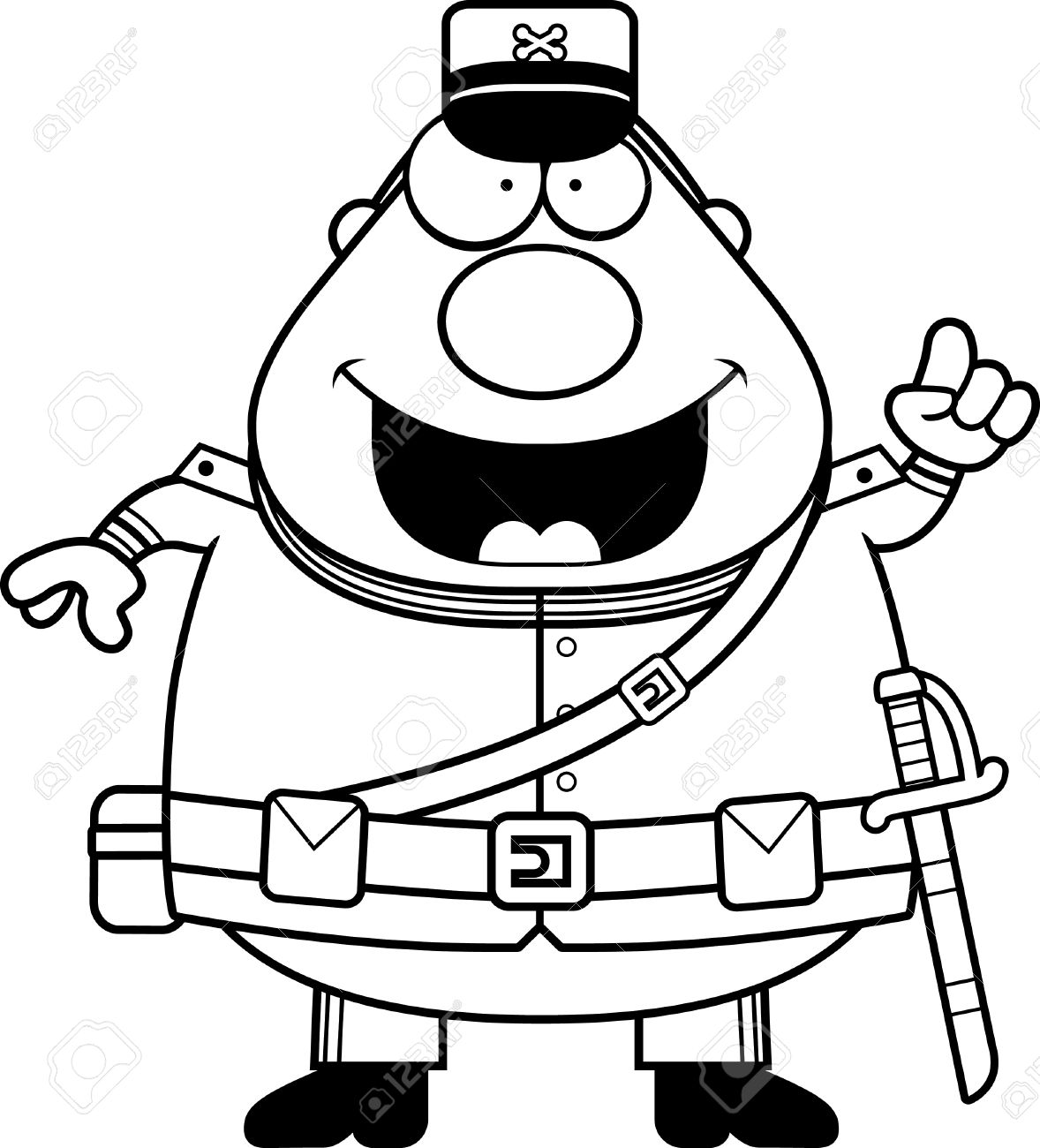 1178x1300 A Cartoon Illustration Of A Civil War Union Soldier With An Idea