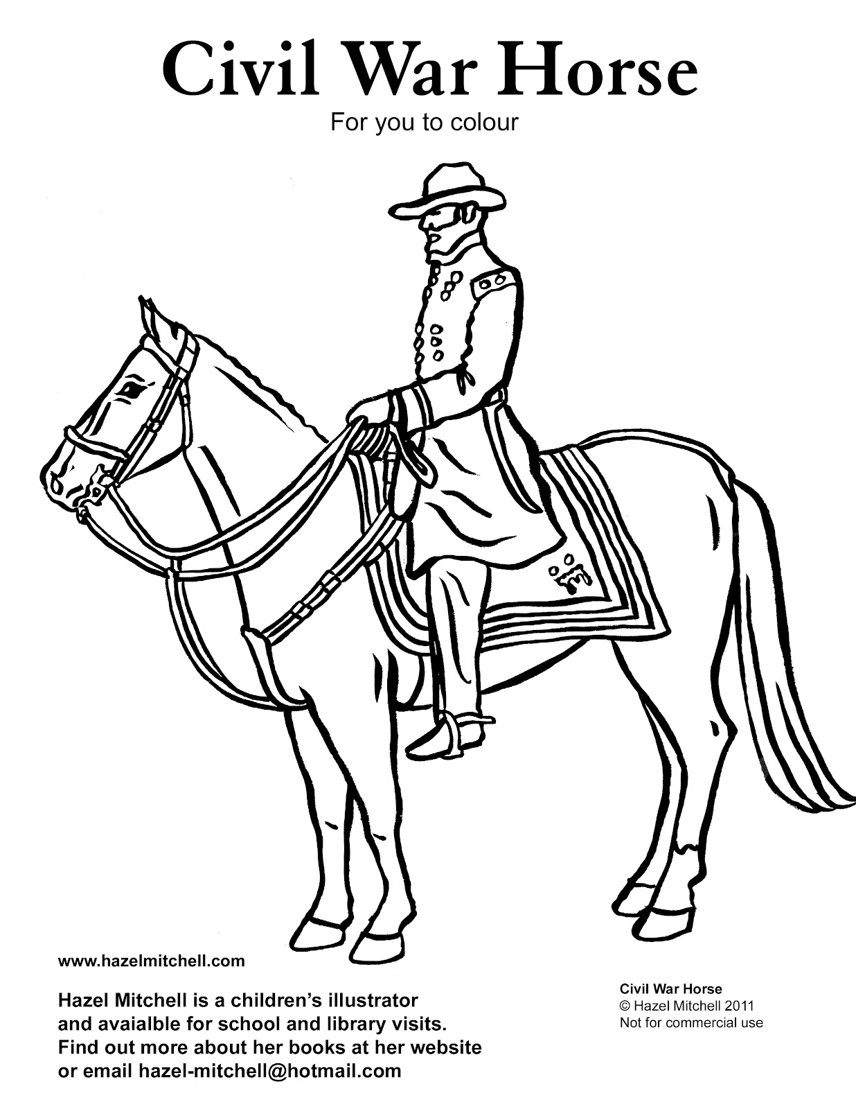 Civil War Soldiers Coloring Page Coloring Pages