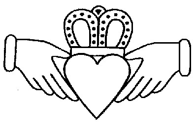 398x257 Claddagh Ring Clipart