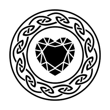 354x354 Claddagh Ring Matching His And Hers Set Available In Silver