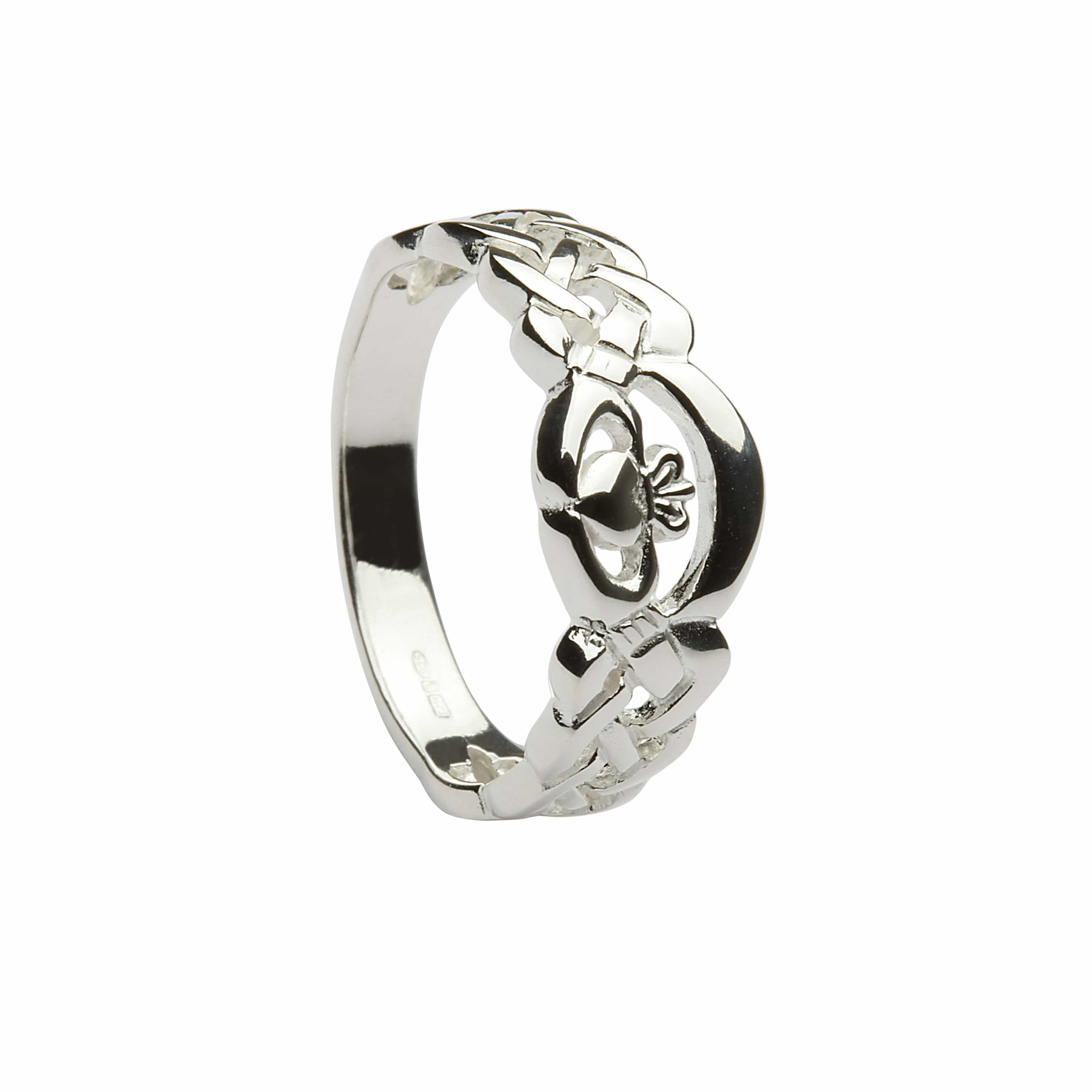 3600x3600 Silver Nua Claddagh Ring 1