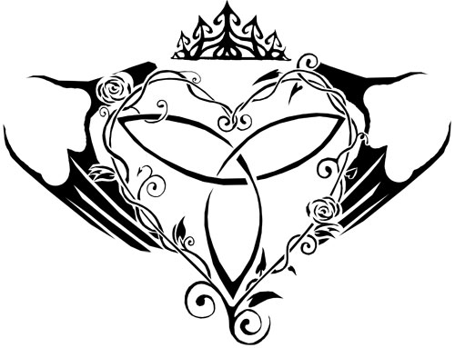 500x383 Claddagh Tattoo
