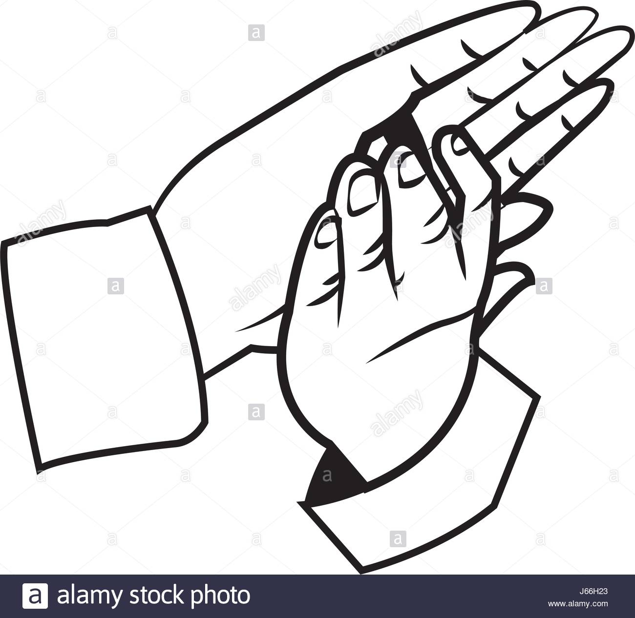 1300x1266 Hands Man Clapping, Applause Gesture Outline Stock Vector Art