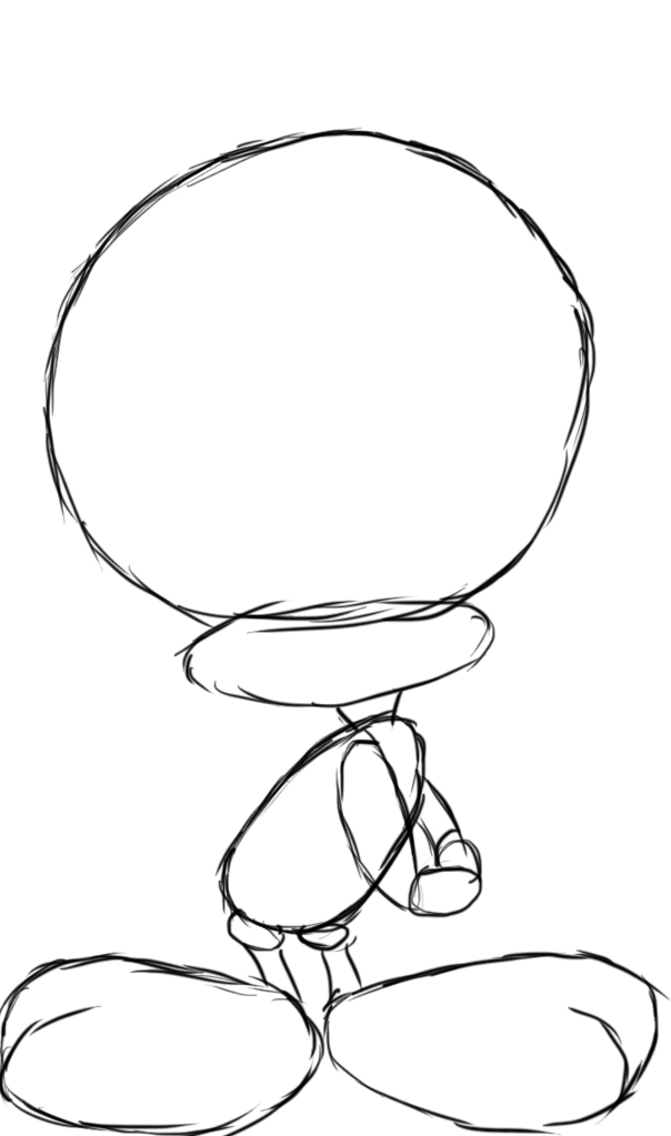 604x1023 How To Draw Tweety Bird