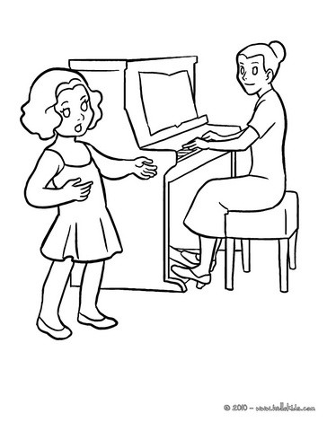 364x470 Drawing Lesson Coloring Pages