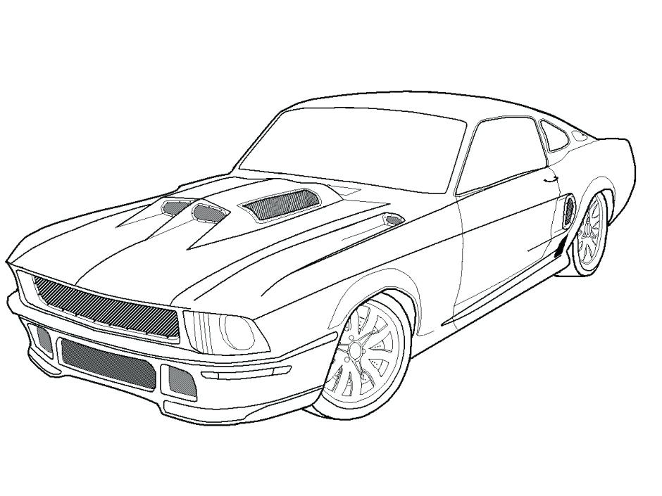 940x705 Classic Cars Coloring Pages Classic Car Color Pages