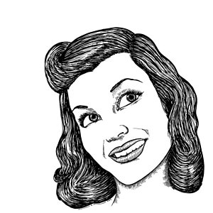 300x300 Classic Women Drawing By Karl Addison