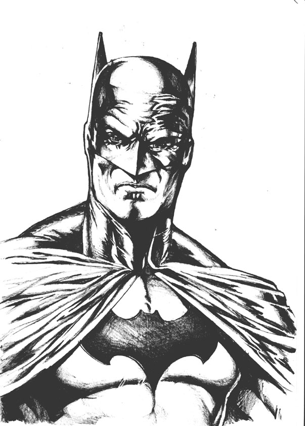 603x840 Classic Batman By Reybronx