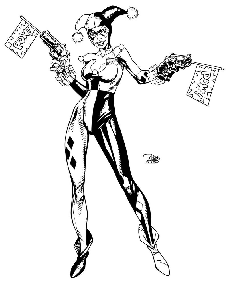 803x996 Harley Quinn Dc Comics By Randy Green By Newerastudios