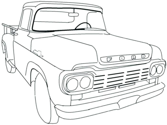 700x525 Old Truck Coloring Pages Take A Look At This Classic Ford Truck
