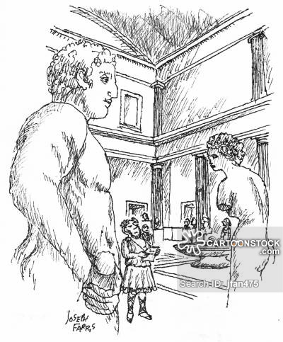 400x483 Classical Sculptures Cartoons And Comics