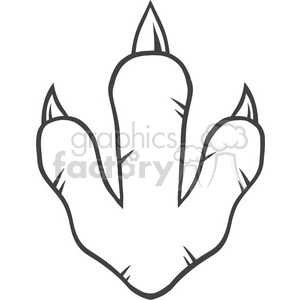 300x300 Dinosaur Claws Clipart