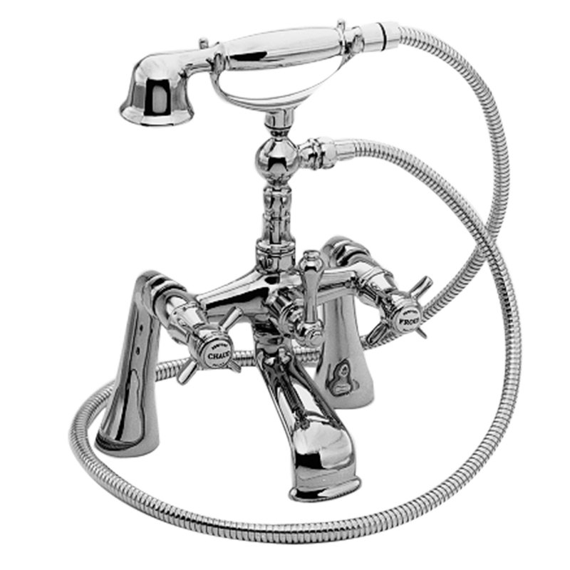 800x800 View The Newport Brass 1013 Fairfield Deck Mounted Clawfoot Tub