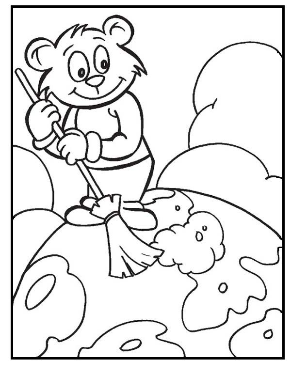600x776 55 Best Earth Day Images On Coloring Pictures For Kids