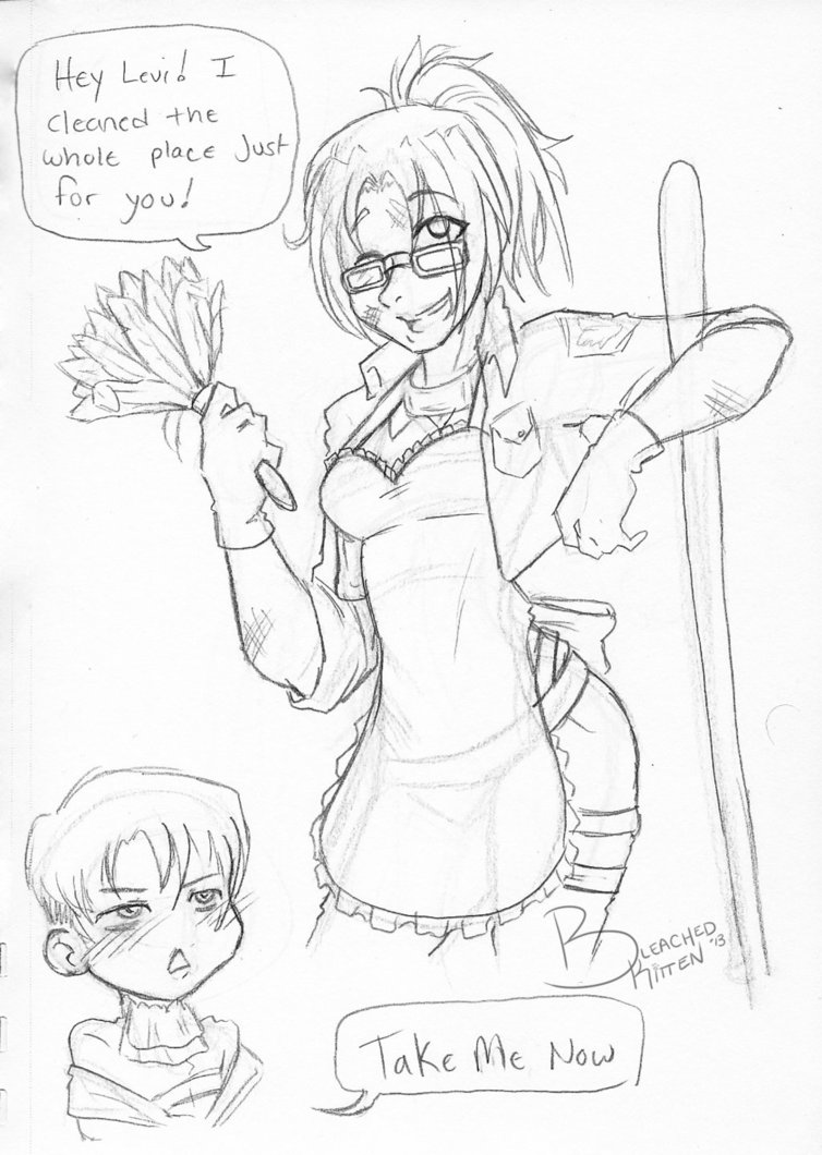 754x1060 Cleaning Up House Levihan By Bleachedkitten