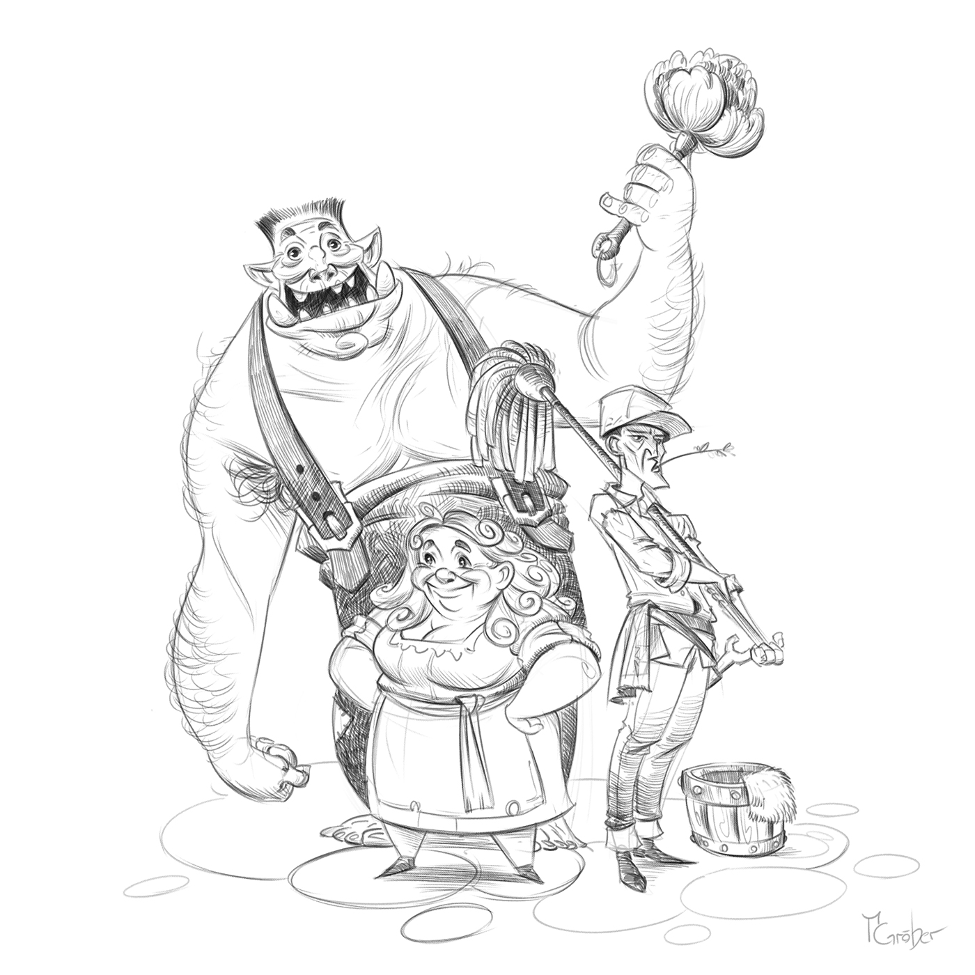 1400x1400 Daily Drawings Week 11