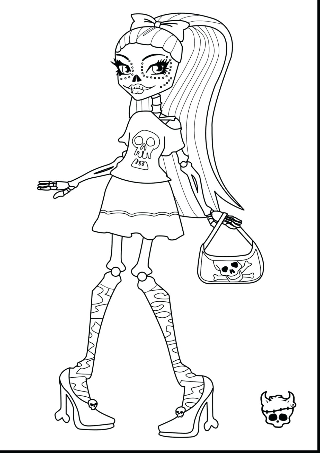 1244x1760 Coloring Printable Coloring Pages Monster High Luxury Brilliant