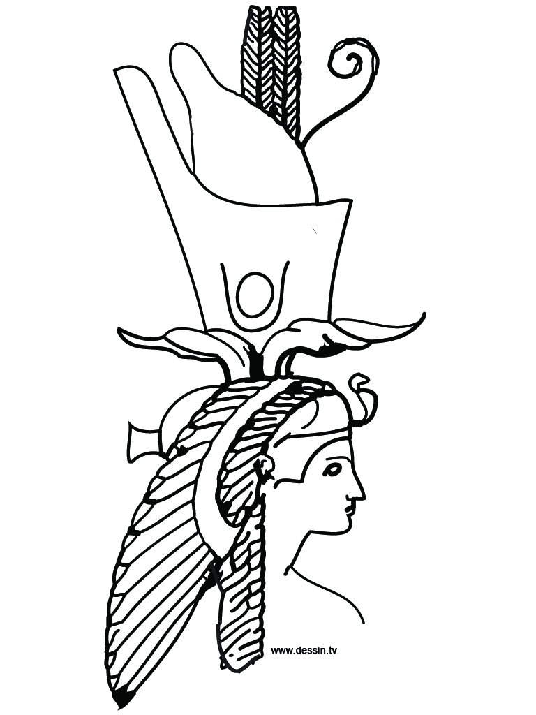 768x1024 Coloring Cleopatra