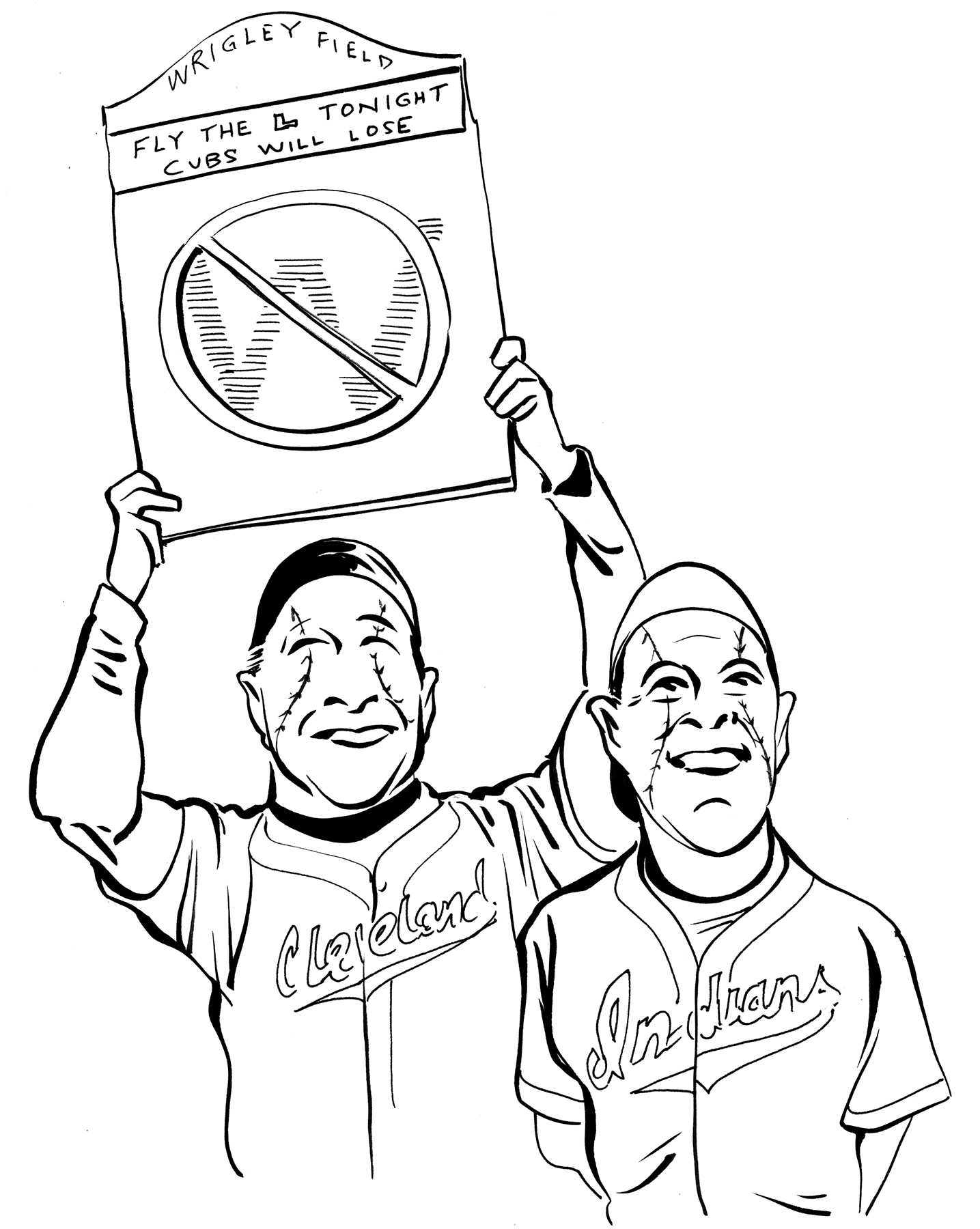 1435x1800 Cleveland Indians, Cavaliers Celebrate Historic Night