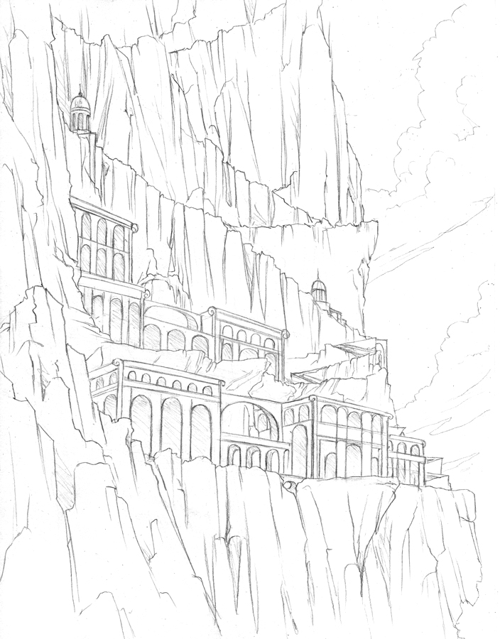 704x900 Cliff City By Hibbary