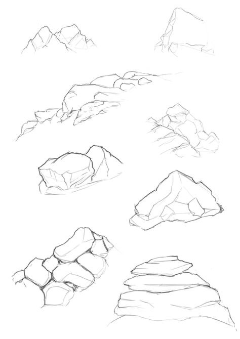474x670 Rendering Rock Drawings. Please Also Visit Www