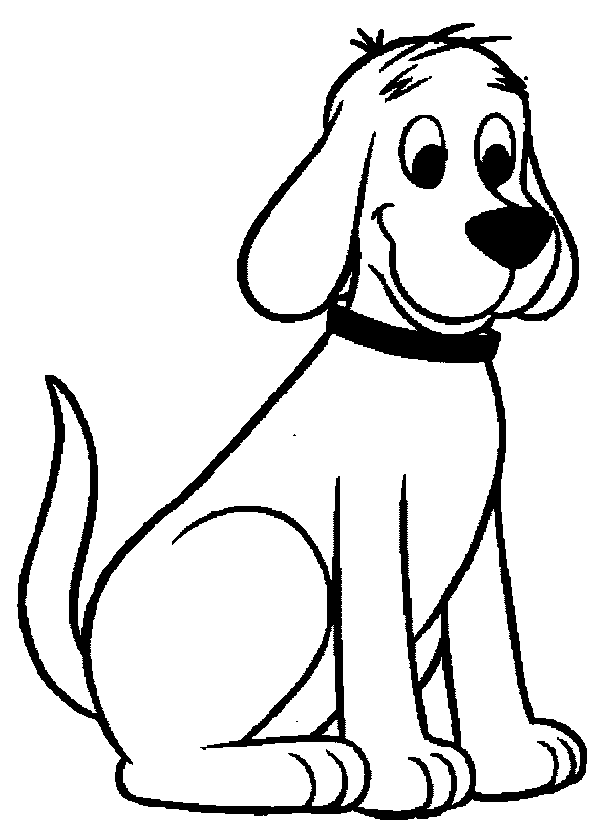 1203x1633 Clifford The Big Red Dog Coloring Pages Wecoloringpage