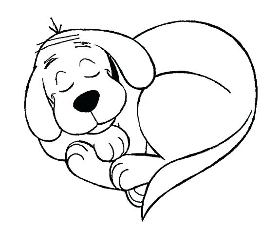 573x470 Beautiful Clifford Coloring Pages Online