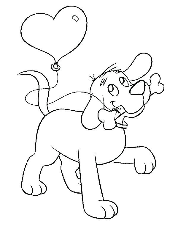 600x760 This Is Clifford The Big Red Dog Coloring Pages Images Astonishi