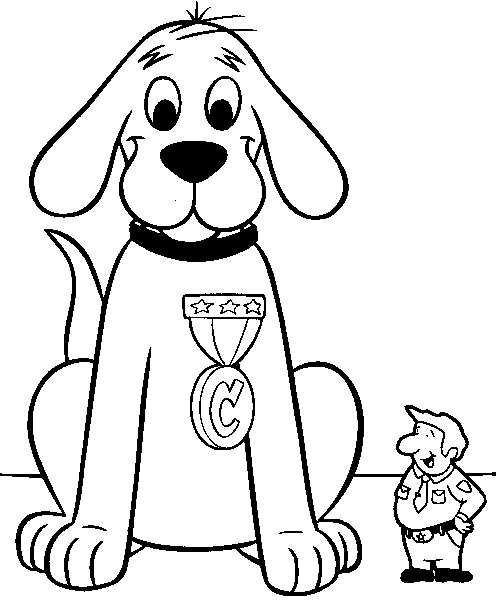 496x600 Image To Use For Puppet Bag Clifford The Big Red Dog